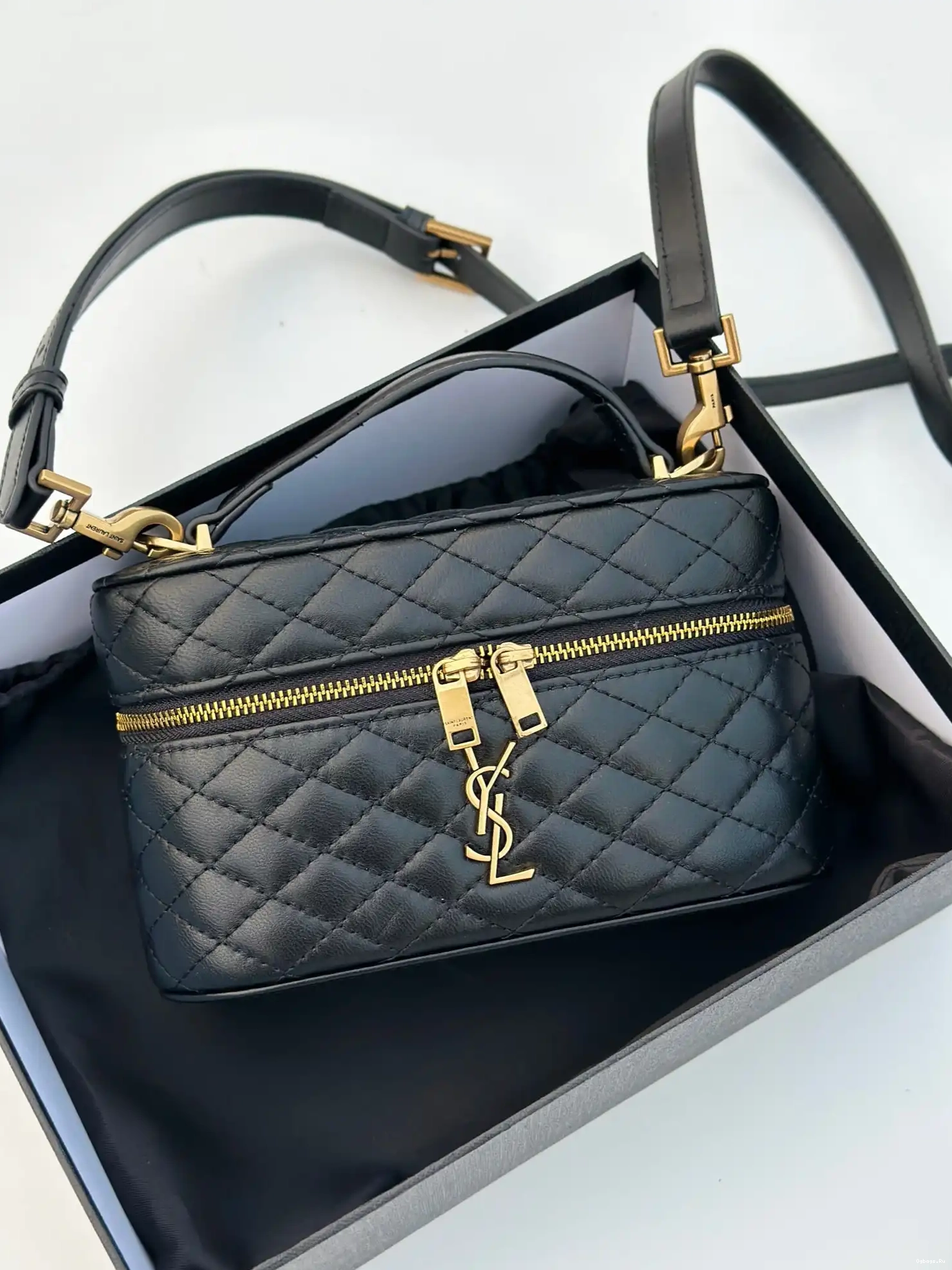 VANITY LAMBSKIN YSL BAG GABY MINI IN 0602